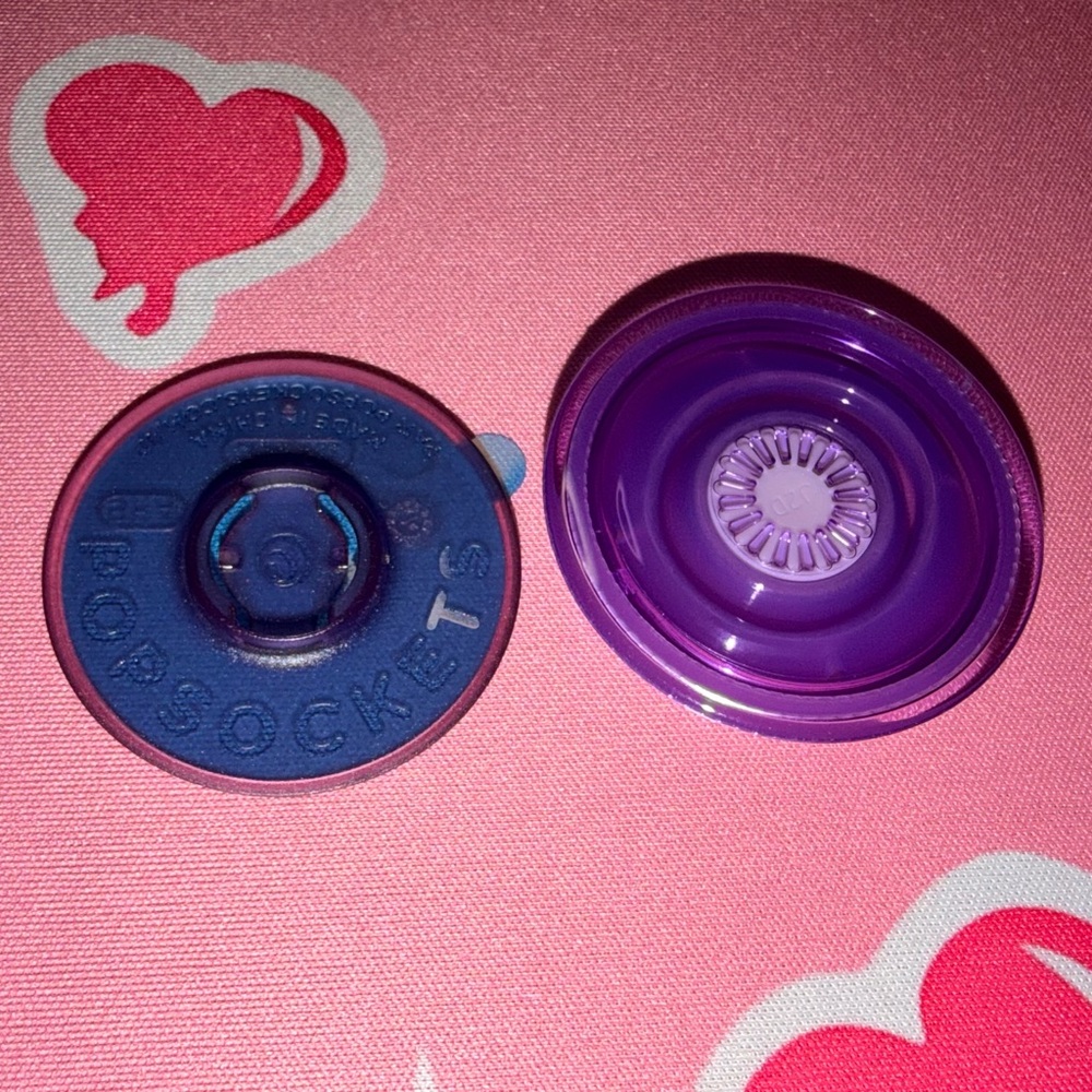 Pop Sockets - Clear Purple